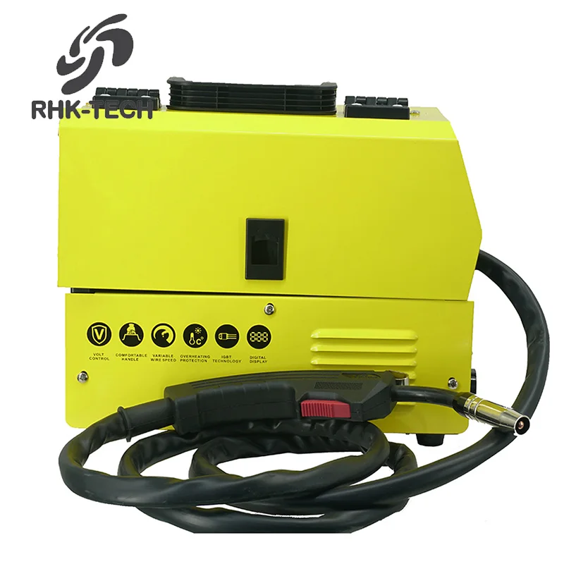 RHK TECH 2024 Chinese Er Mig Mma Mini Semi-automatic Handheld Welding Machine welding