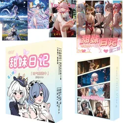 New Sweet Girl Diary Goddess Story Collection Card Anime Cute Girl Swimsuit Bikini SR PR Card Child Kids Toys And Hobbies Gift