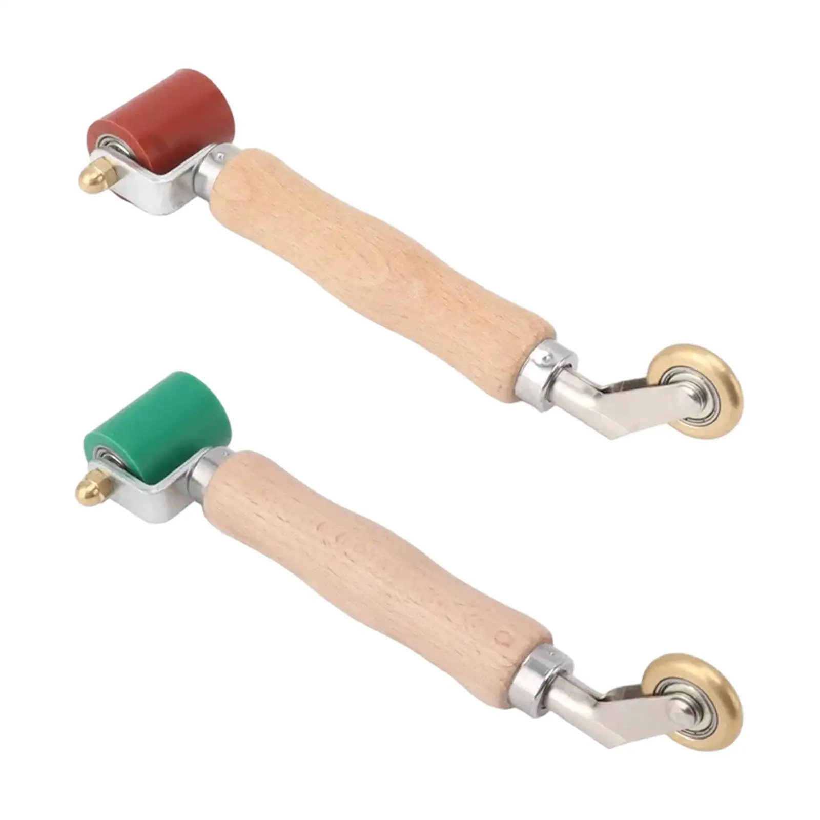 Silicone Seam Roller ,Welding Handheld Brass Press Wheel ,Double End Combo Seam Rollers