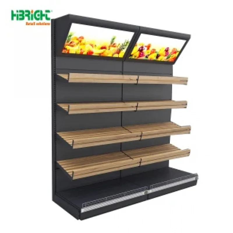 custom.Factory Price Custom Design Big Capacity Supermarket Grocery Equipment Vegetable and Fruit