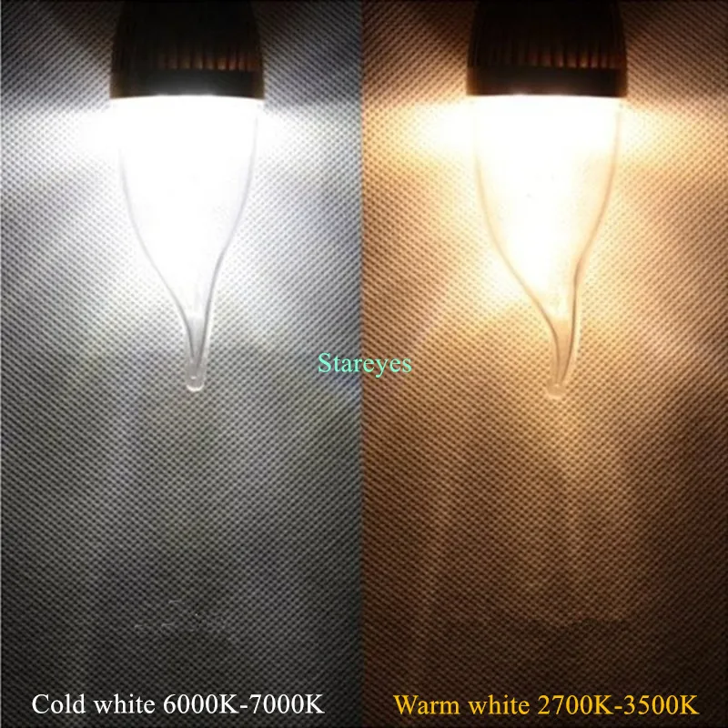 1 Piece Dimmable 3W 4W 5W E14 E27 High Power LED flame Candle Light spotlight Bulb Pendant Lamp chandelier droplight lighting