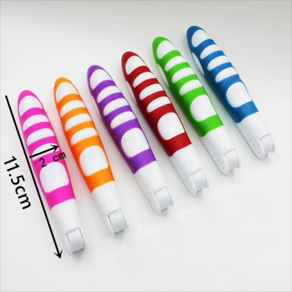 Picture 7: 6pcs/set Plastic Folding Toothbrush Mini Full-head Tooth Cleaning Tools Space-Saving Soft-Bristled Oral Care