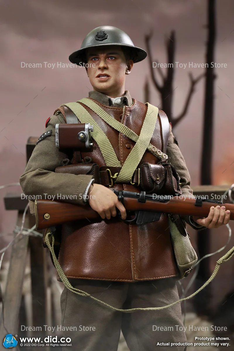 DID B11013 1/6 escala soldado masculino patrón de infantería británica Tommy conjunto completo 12 pulgadas modelo de figura de acción juguetes coleccionables