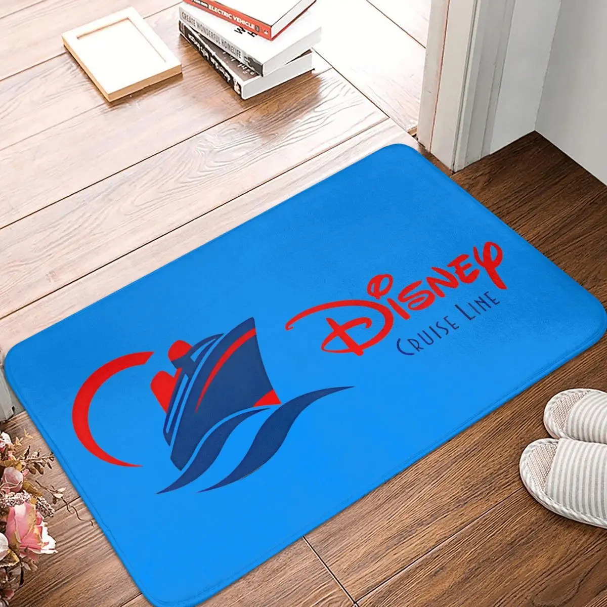 Dsney Cruise Line Bathroom Mat 2024 Family Cruise Doormat Flannel Carpet Outdoor Rug Home Decoration