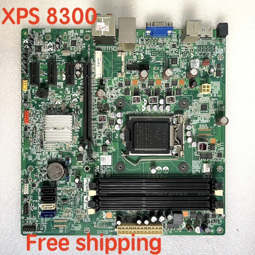 

Семейная материнская плата для ACER XPS 8300 V460 DH67M01 LGA1155, материнская плата на 100% протестирована, полностью работает