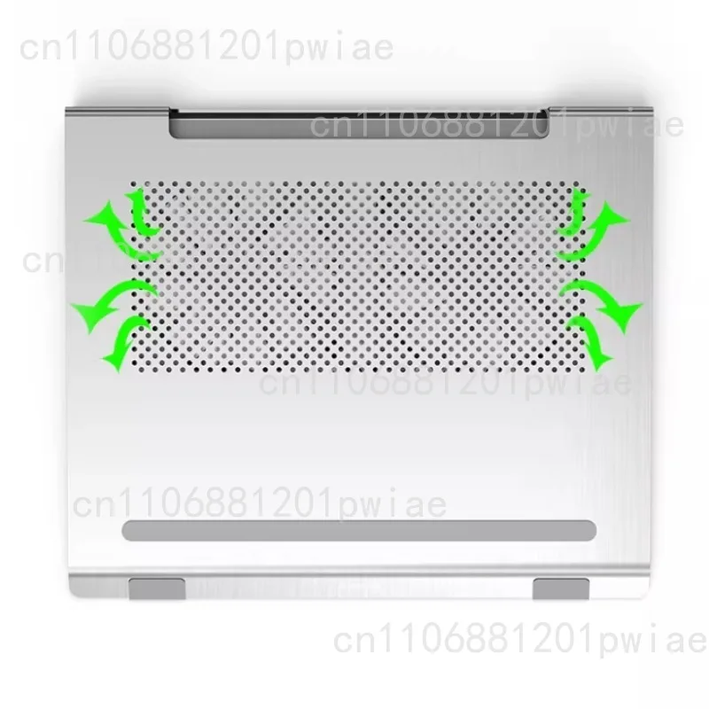 

Охлаждающая подставка для ноутбука, игровая подставка для ноутбука, алюминиевая подставка с вентилятором для охлаждения, регулируемая по высоте, для моделей с диагональю экрана от 13 до 17 дюймов