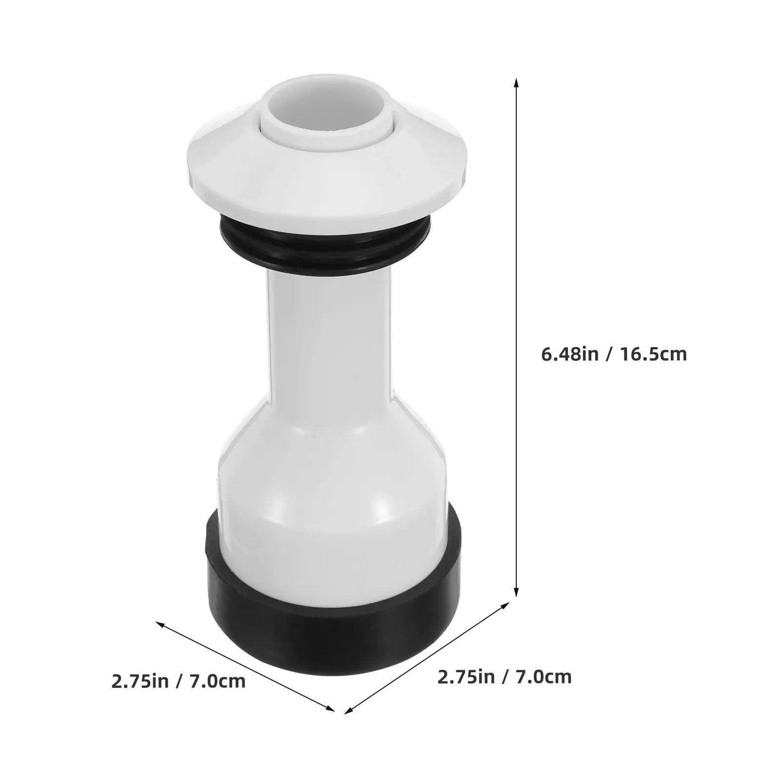 Urinal Drainage Flange Shifter Durable Toilet Connector For Home Commercial Bathroom Anti-Backflow Noise Reduction Drain Pipe