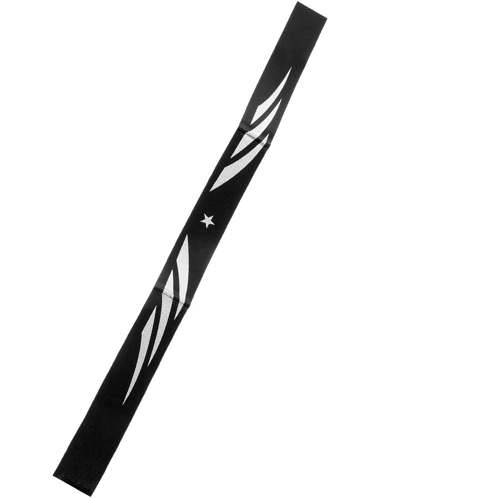 

Badminton Racquet Head Protection Sticker Tennis Racket Tape PU Removable Adhesive Supplies Black Durable Lightweight Frame