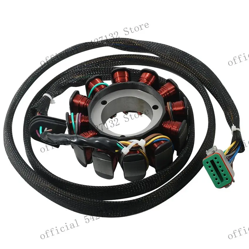 Outboard Motor Stator Coil For Polaris  INT'L GENESIS FICHT FFI I VIRAGE TXI I MSX 140 OEM:4010320 Engine magneto coil