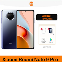 Snapdragon 750G Global Firmware Xiaomi Redmi Note 9 Pro 5G Smartphone Qualcomm 108MP 4820mAh 6.67-inch NO Charger used phone