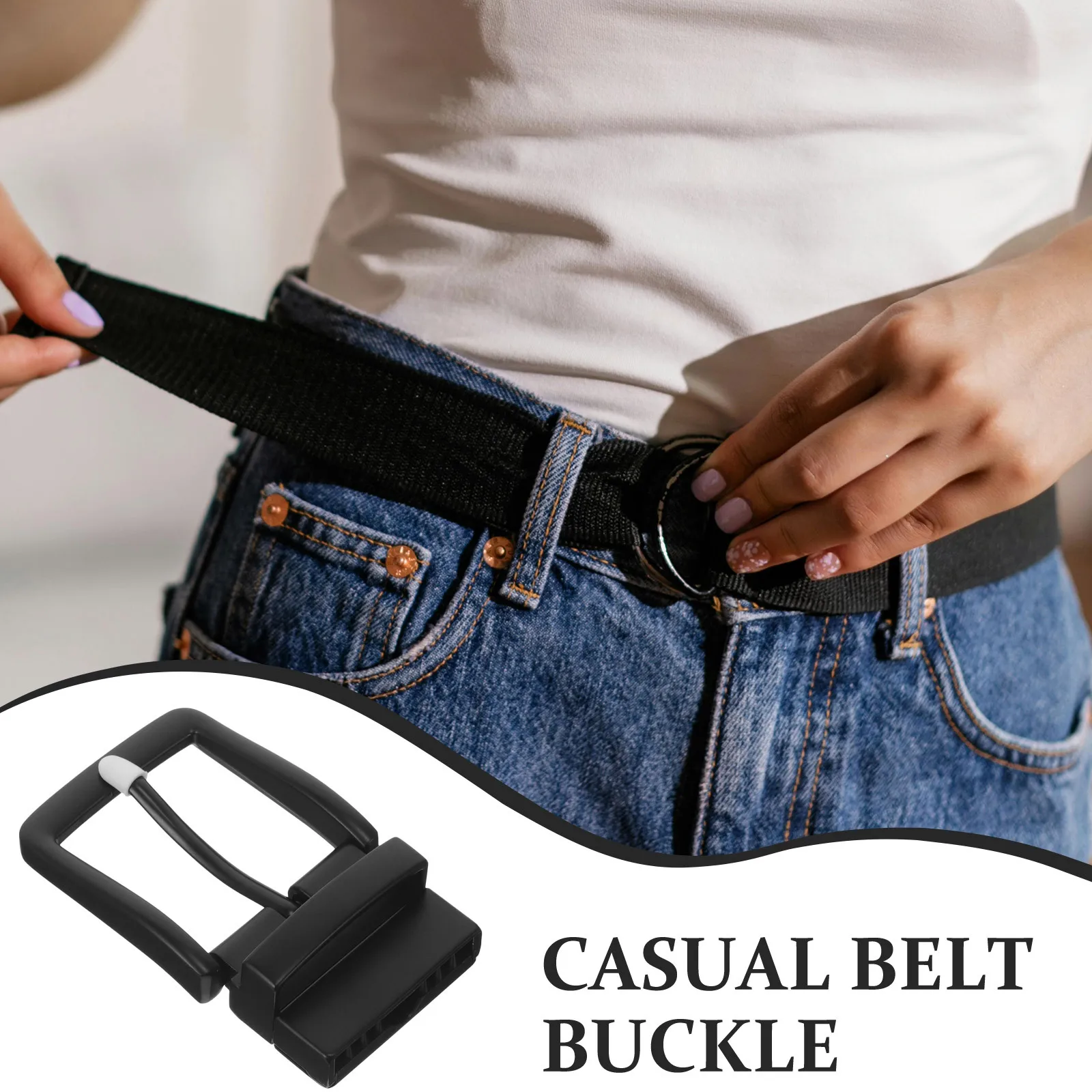 إبرة تلميح حزام خصر معدني مشبك للرجال حزام أبازيم للرجال الجينز استبدال مشبك الزخرفية الملابس التبعي