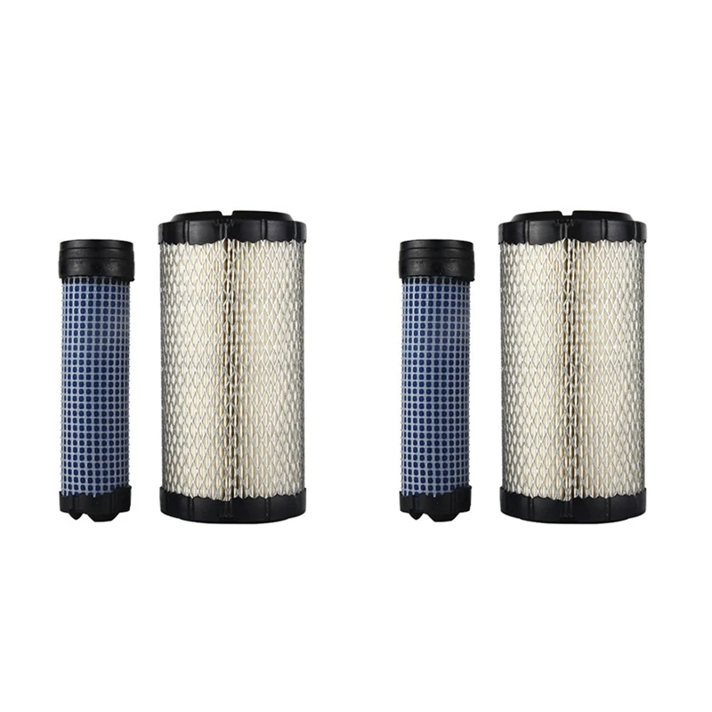 4X AF25550 Air Filter Elements For Baldwin RS3715 For John Deere M113621 P822686 6191362M1 11965512560