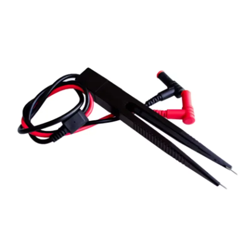 Multi meter probes, SMD capacitors, inductors, probes, LCR chip clips SMD test probe Tweezer type patch clamp