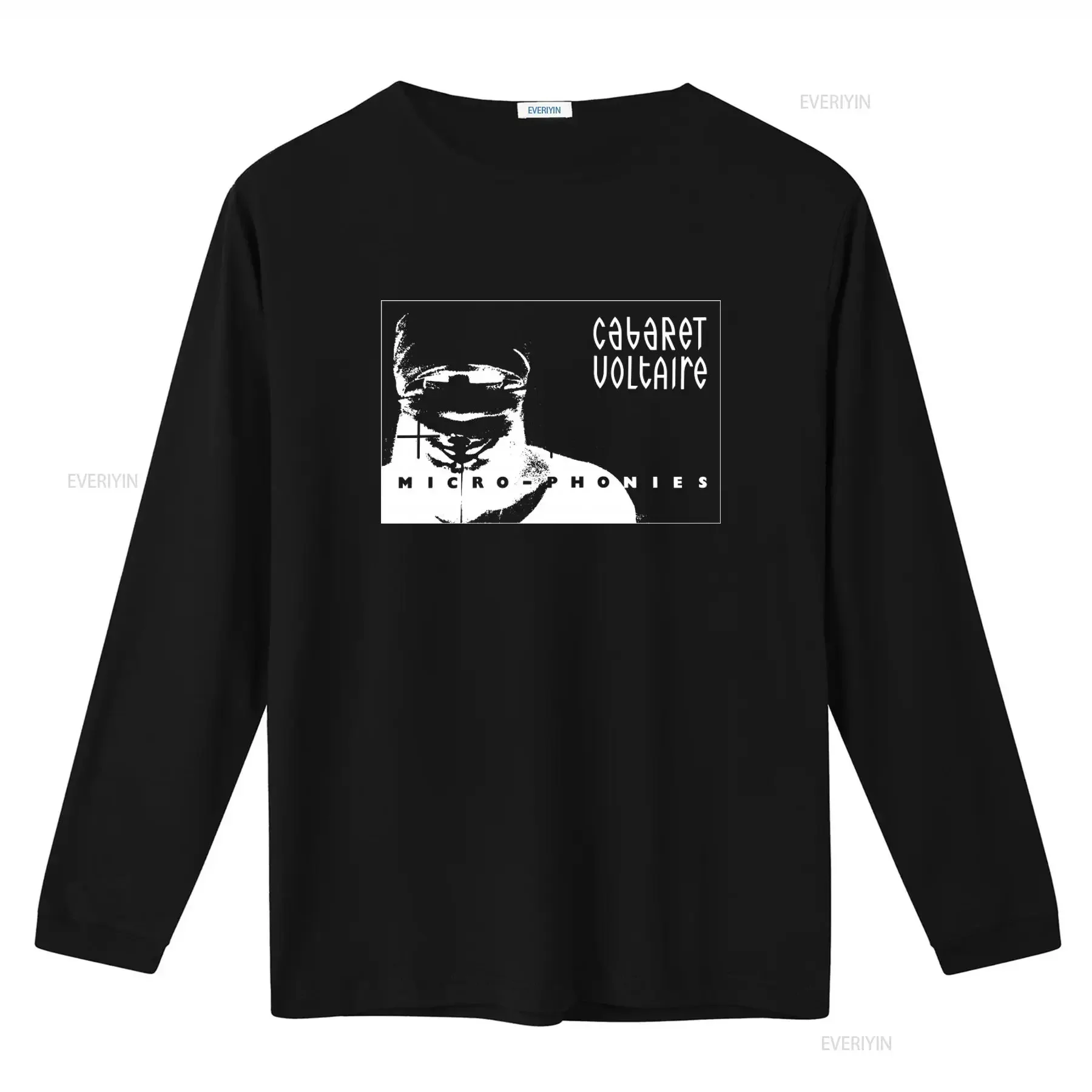Cabaret Voltaire Micro Phonies T shirt Richard H Kirk Print  vintage Washed Stylish homme Slightly Comfortable designer clothes