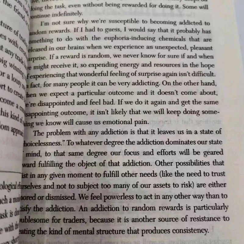 Inglês Trading in the Zone Paperback Book, O Mercado com Confiança, Disciplina, Uma Atitude Vencedora