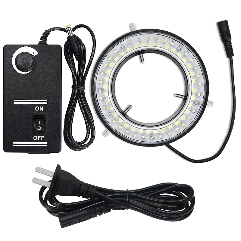 High quality microscope ring LED light source lamp 72 lamp beads microscope fluorescent lamp