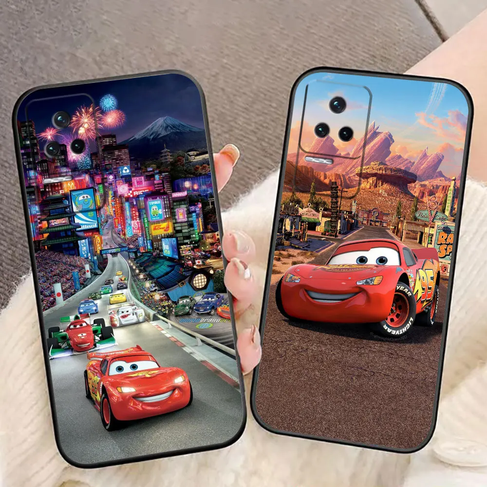 D-Disney Cars Lightning McQuee Phone Case For Redmi GO K60 K40 K30 13C 12C 12 10C 10 9T 9C 9A 9 8A 8 7A 6A A2 4G 5G Case Funda