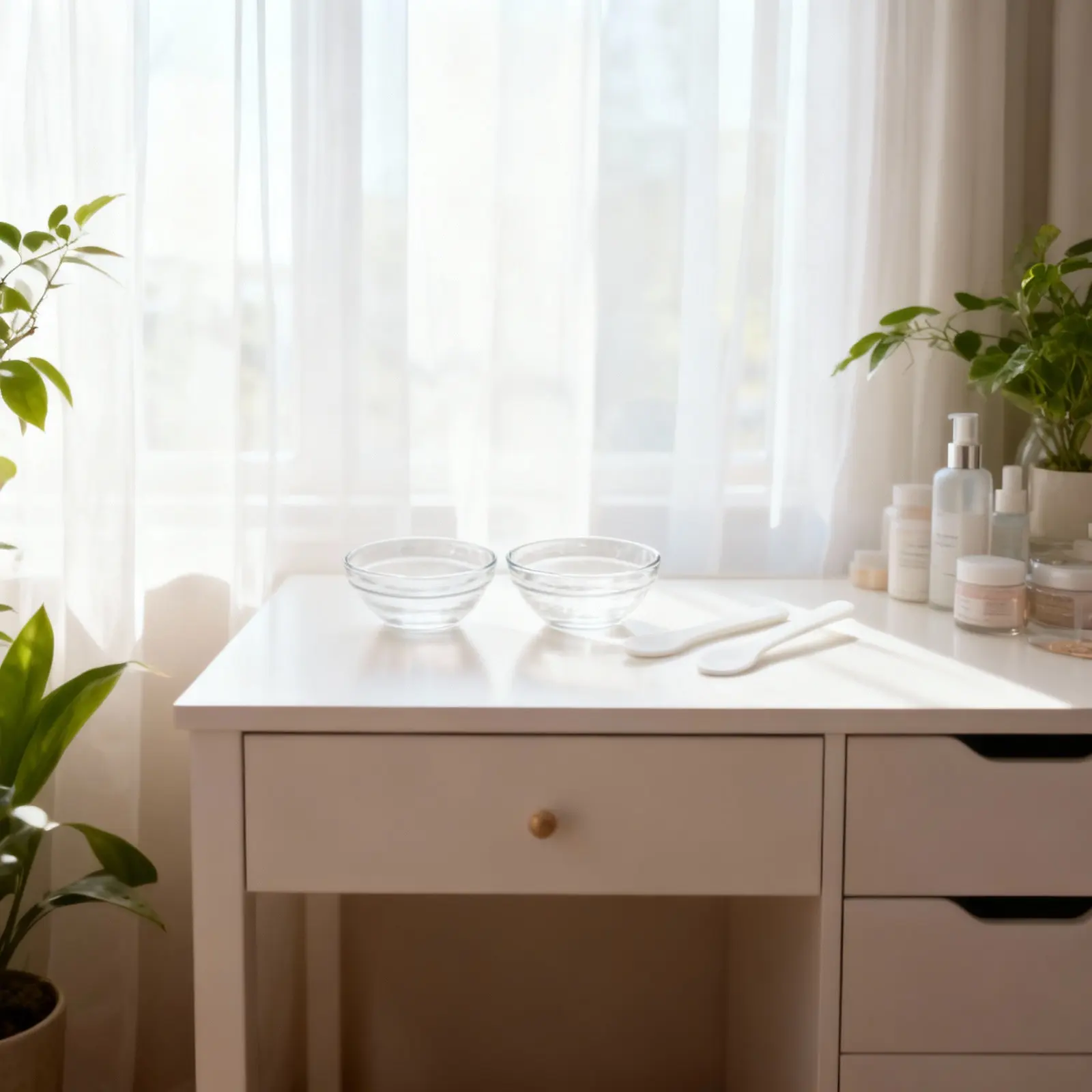 1Set Essential Oil Glass Mixing Bowls High Quality Facial Mask Stirring DIY Beauty Mask Bowl Beauty Tool Spa Hair Care