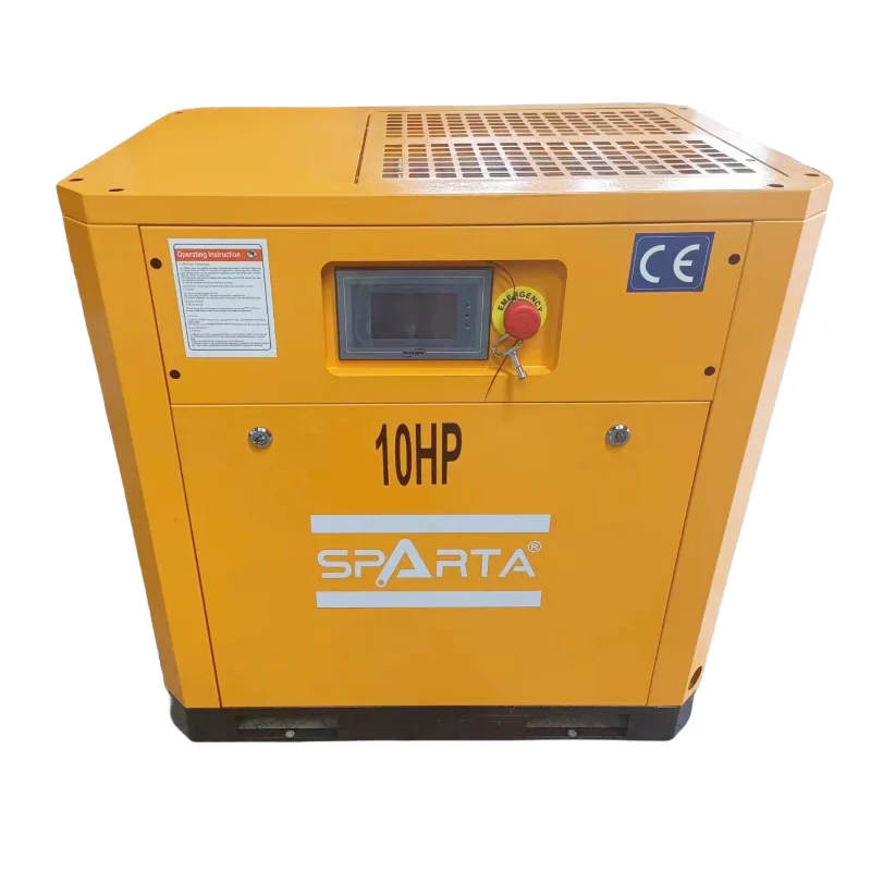 

Good Price 1.1m3/min 7.5kw 10hp Rotary Stationary Screw air Compressor for Industrial