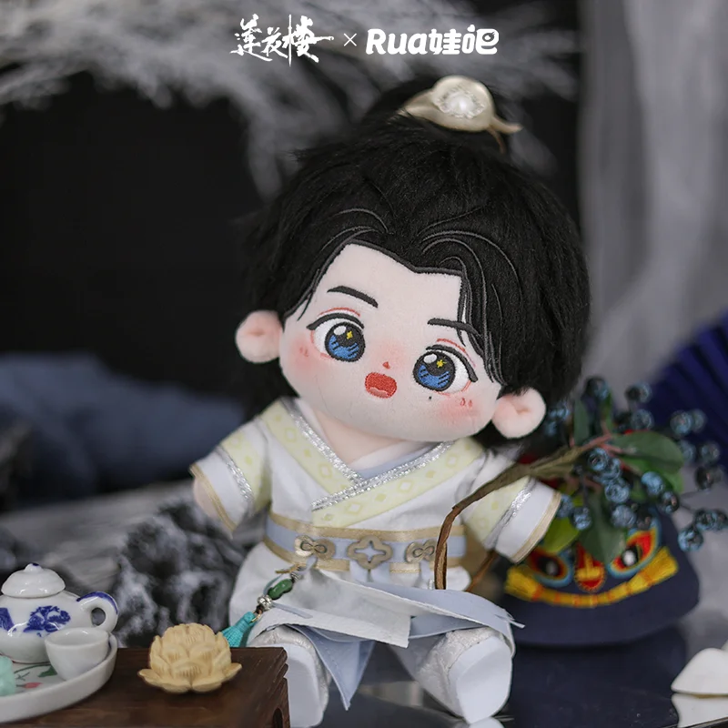 Chinese Drama Lian Hua Lou Li Lian Hua Fang Duo Bing Cheng Yi Zeng Shun Xi Cartoon Dolls Toys Cotton Stuffed Body With Clothes