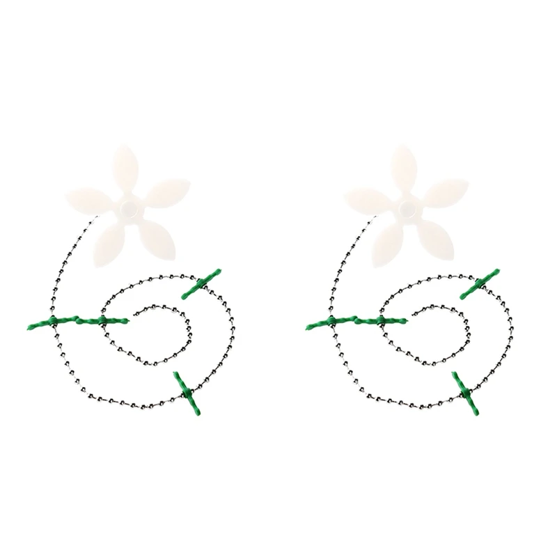 Protector de drenaje de ducha desechable, atrapapelo, flor