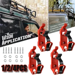 1-4PCS Shovel Mount For Roof Rack Accessories Wall Mounting Shovel Mount Brackets Mount Durable Orange Car RV Boat Accessories