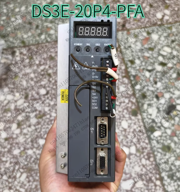 DS3E-20P4-PFA servo drive, fully functional, tested OK