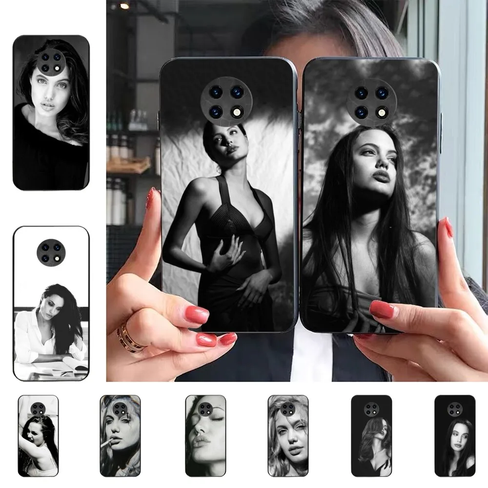 Movie Star A-Angelinas Jolie Movie Phone Case For Redmi Note 4 X 5 A 6 7 8 T 9 9S 10 11 11S 11Epro Poco M3 pro