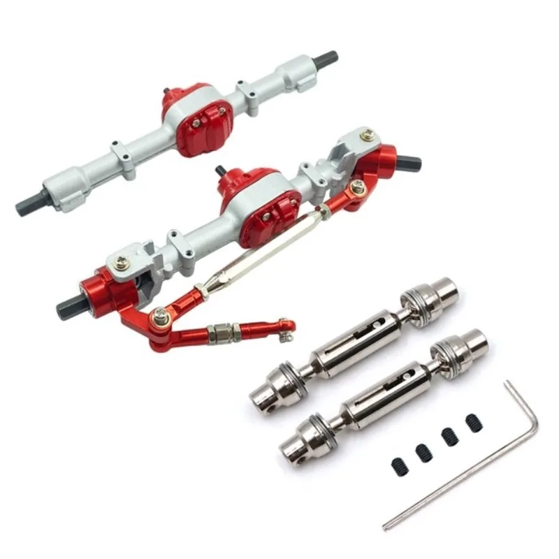 mn99s upgrade and modification d90 metal axle shock absorber gearbox wheel hub drive shaft tie rod