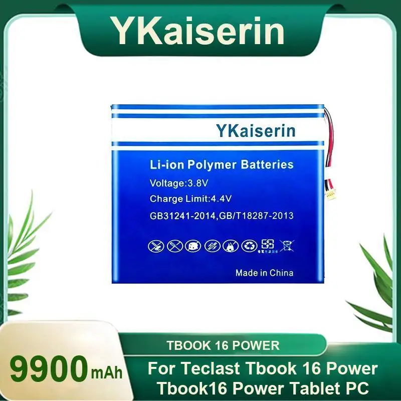 

9900Mah For Teclast Tbook 16 Power Tbook16 Tablet PC Laptop Battery Replaceable