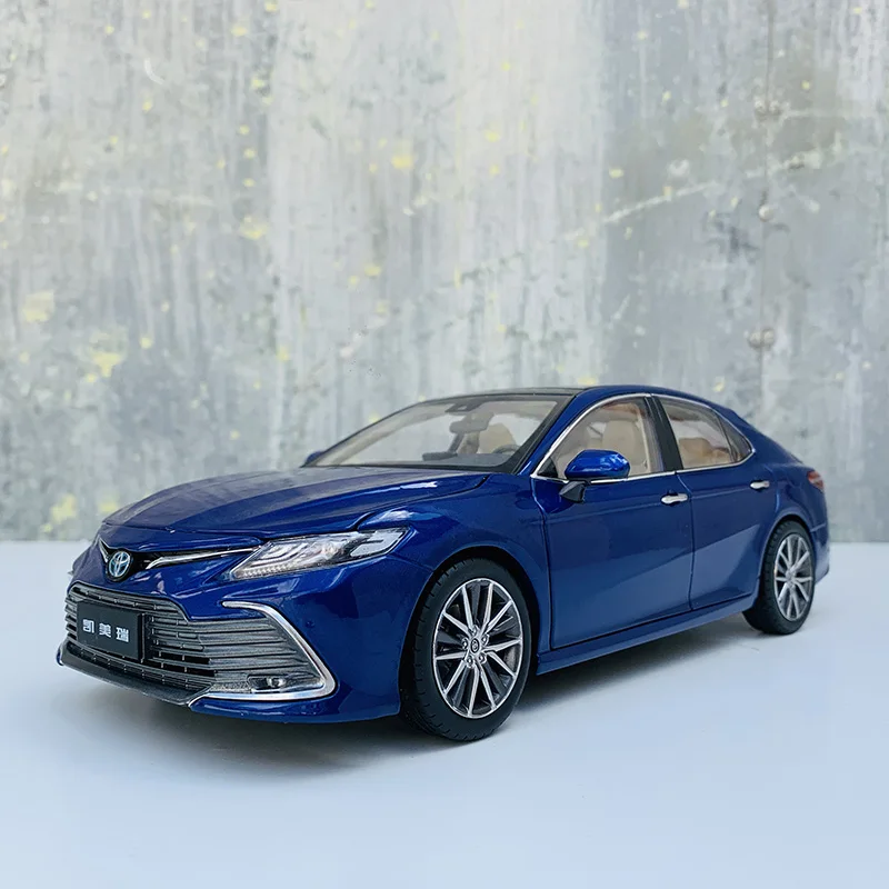 

Оригинальная масштабная модель 1:18, Toyota Camry 2021, MK8, под давлением модель для коллекции и демонстрации