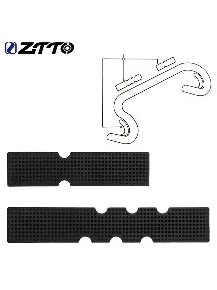 AliExpress UK ZTTO Road Bike Handlebar Tape Anti Shock Absorption Silica Gel Pad Insert Bar Tapes Road Bicycle Silicone Shock Damping Pads