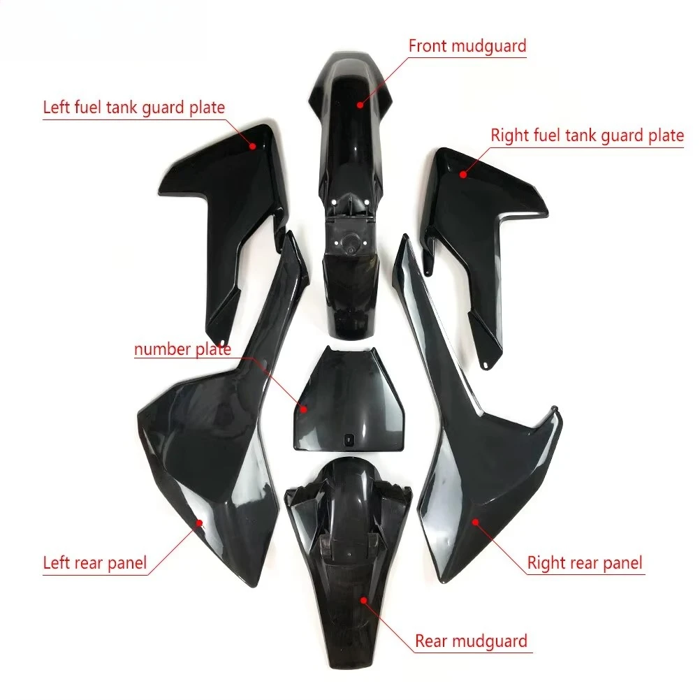 OTOM Motorcycle Enduro Dirt Bike Full Body Cover Set Fairing Plastic Kit for HUS QVARNA FC FE FX TC TE TX 125 150 250 350 450