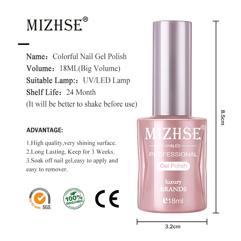 MIZHSE Top Base Caot Set UV Gel Nail Polish  For Manicure Permanentes Matte Base Top Coat For Nails Reinforce Glue Nail Polishes