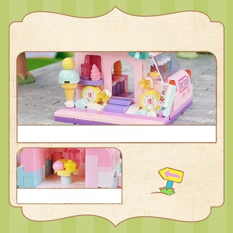 Keeppley – blocs de construction, modèle d'architecture, jouets d'assemblage, Surprises d'anniversaire pour enfants, cadeaux pour enfants, filles et petit ami, nouvelle collection