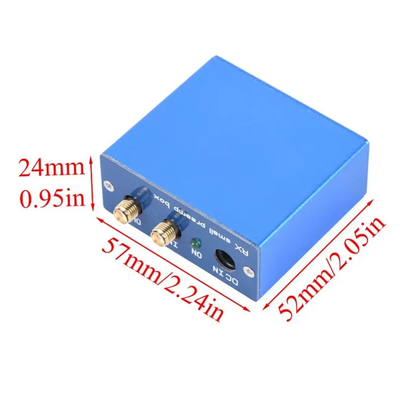 【Home-Accessories】Magnetic Antenna Amplifier Portable 250MW Passive Loop Antenna SMA/BNC/3.5MM Audio Low Loss Broadband for HF