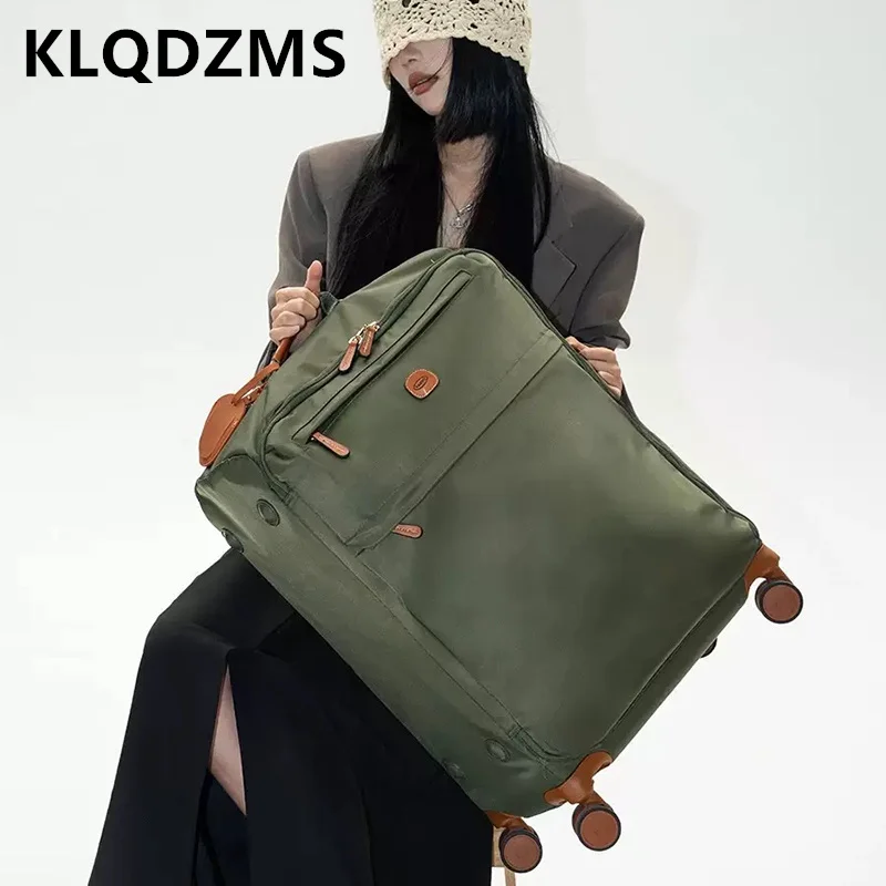 

COLENARA Ultra Light 20 Inch Oxford Cloth Portable Cabin Luggage 28 Inch Large Capacity Suitcase For Student Travel Luggage Bag