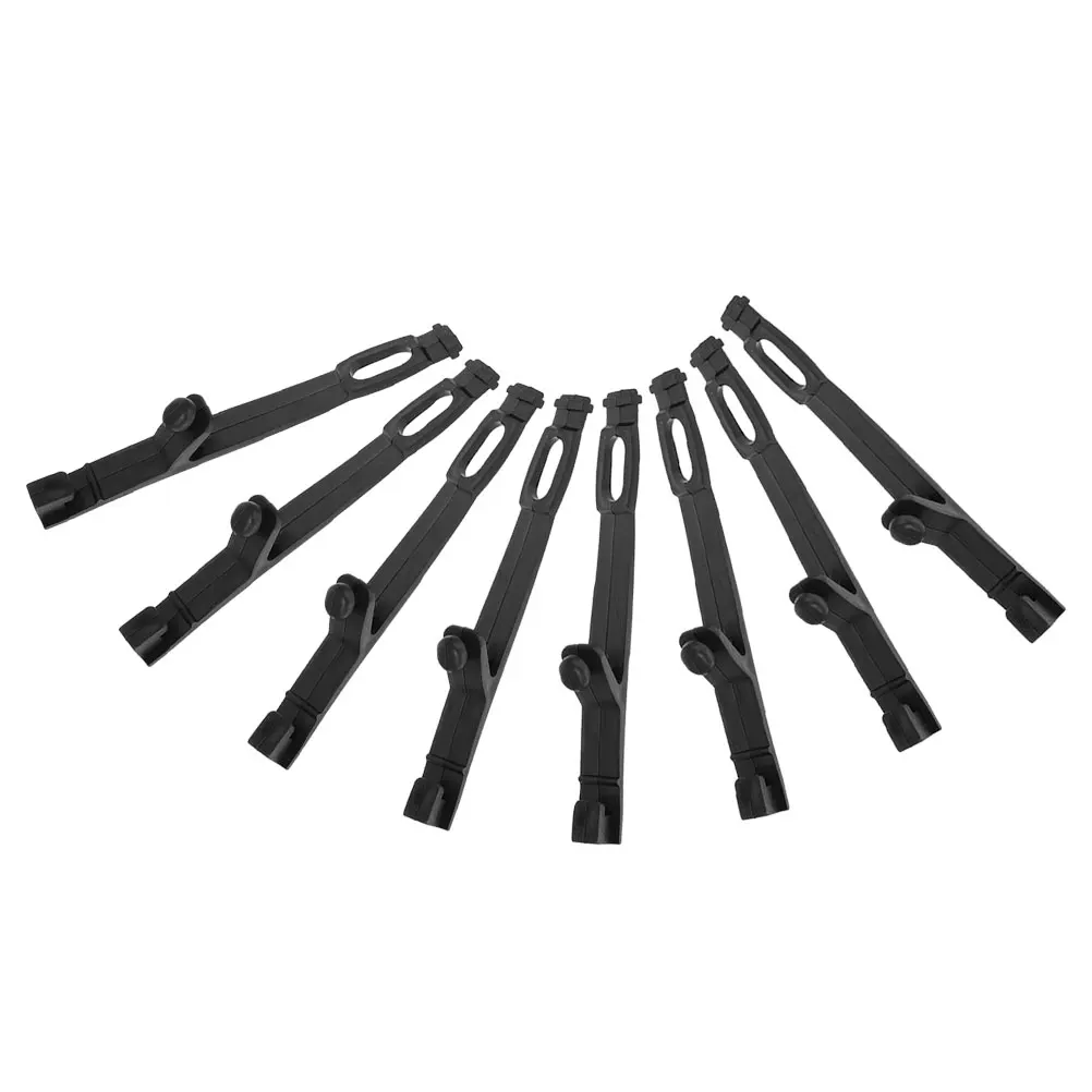 

8PCS Headlight Fixing Strips Motorcycle Headlights Assembly Clamp Damping Bracket Mount Brackets Rubber Strap Repair Kit Wide