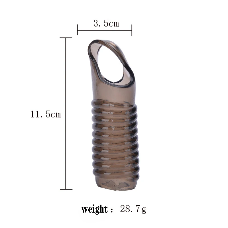 Reusable Condom Penis Sleeve Male Enlargement Time Delay Spike Clit Massager Cover With Spike G Point Stimulation Adult Sex Toy