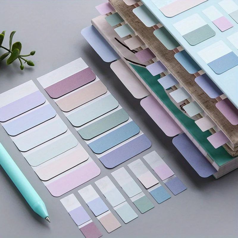 240 قطعة من علامات تبويب الفهرس القابلة للإزالة متعددة الألوان وقابلة للكتابة والملاحظات المرجعية
