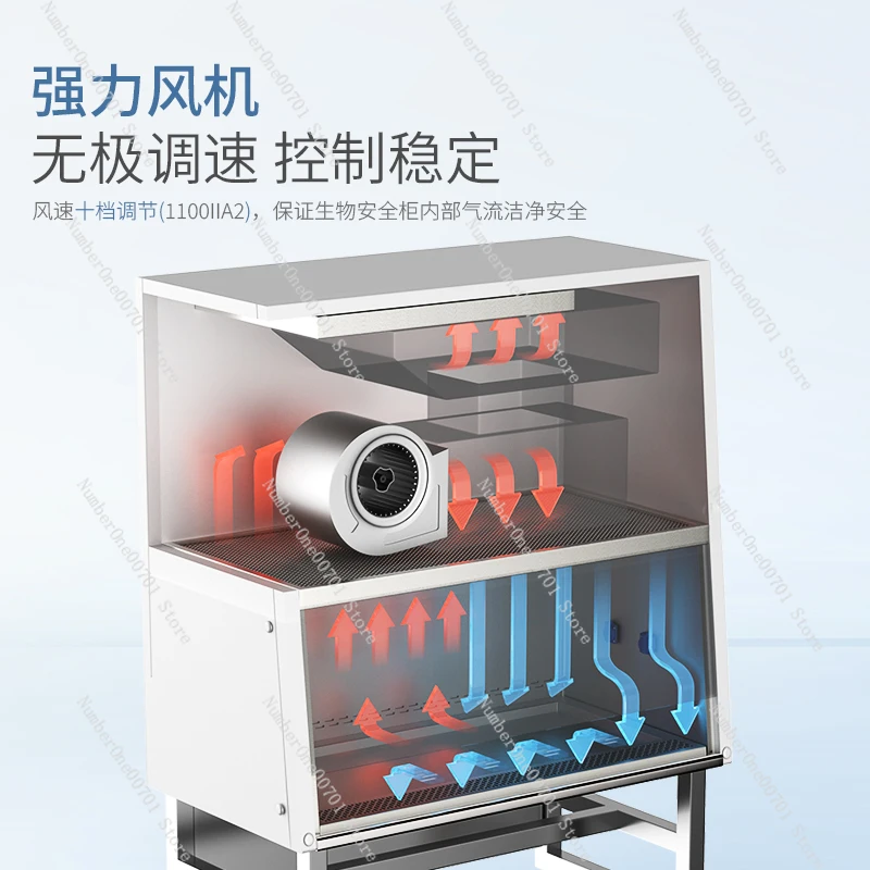 Biosafety Cabinet Laboratory Research Microbial All-Steel High Temperature Corrosion Resistance Sterilization Single Operator