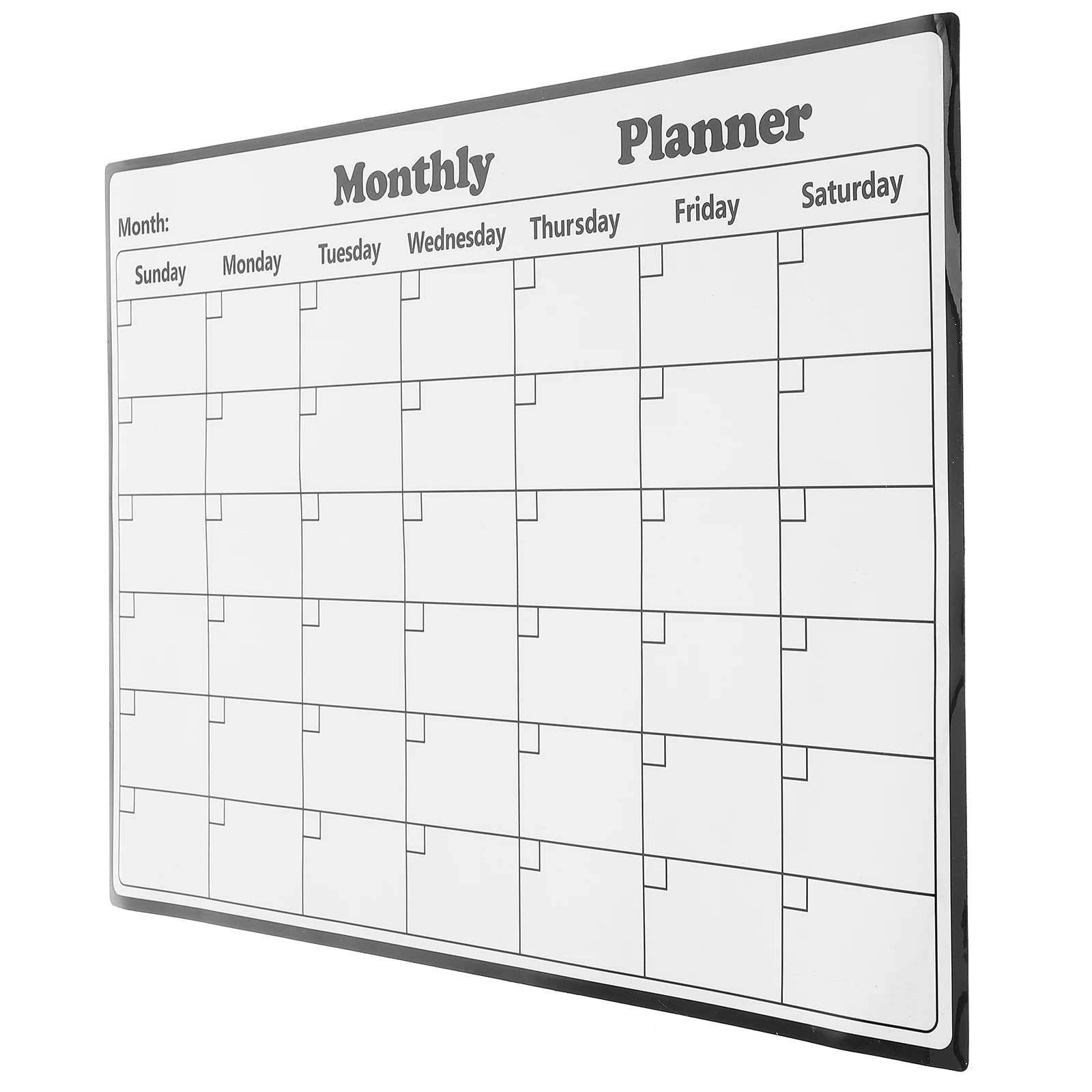 

Magnetic Fridge Whiteboard Dry Erase Calendar Whiteboard Monthly Planner Decoration Refrigerator Metal Cabinet Locker