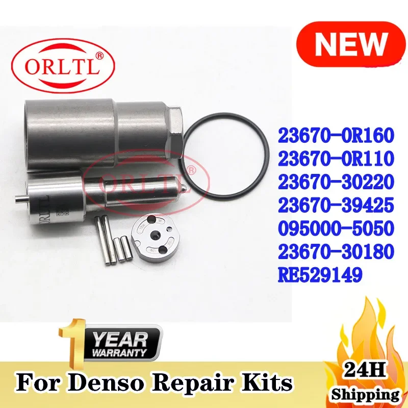 

Ремкомплекты форсунок ORLTL для DENSO 095000-5050 23670-30180 RE529149 23670-0R160 23670-0R110 23670-30220 23670-39425