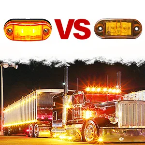 20/10 Stück Economy-Version Ovale LED Universal-Seitenmarkierungsleuchten für Anhänger, LKW, Wohnwagen, Umrissleuchte zur Oberflächenmontage – Detail 8