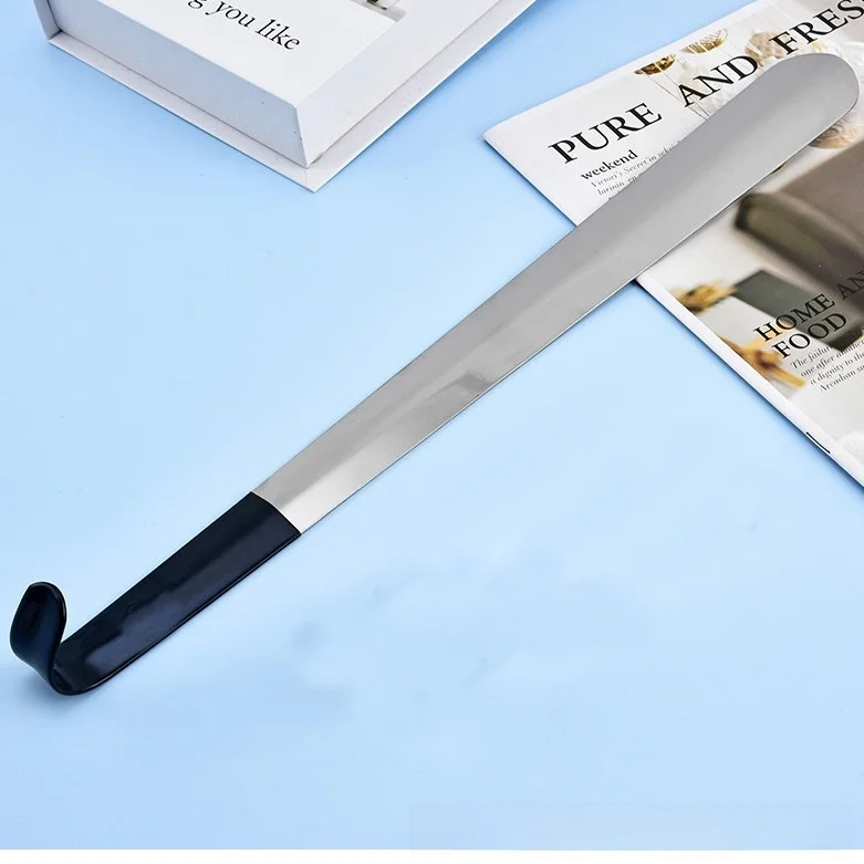 Stainless Steel Shoe Horn No-Bend Metal Shoe Insertion Device Comfortable to Wear Various Specifications of Shoe Horn