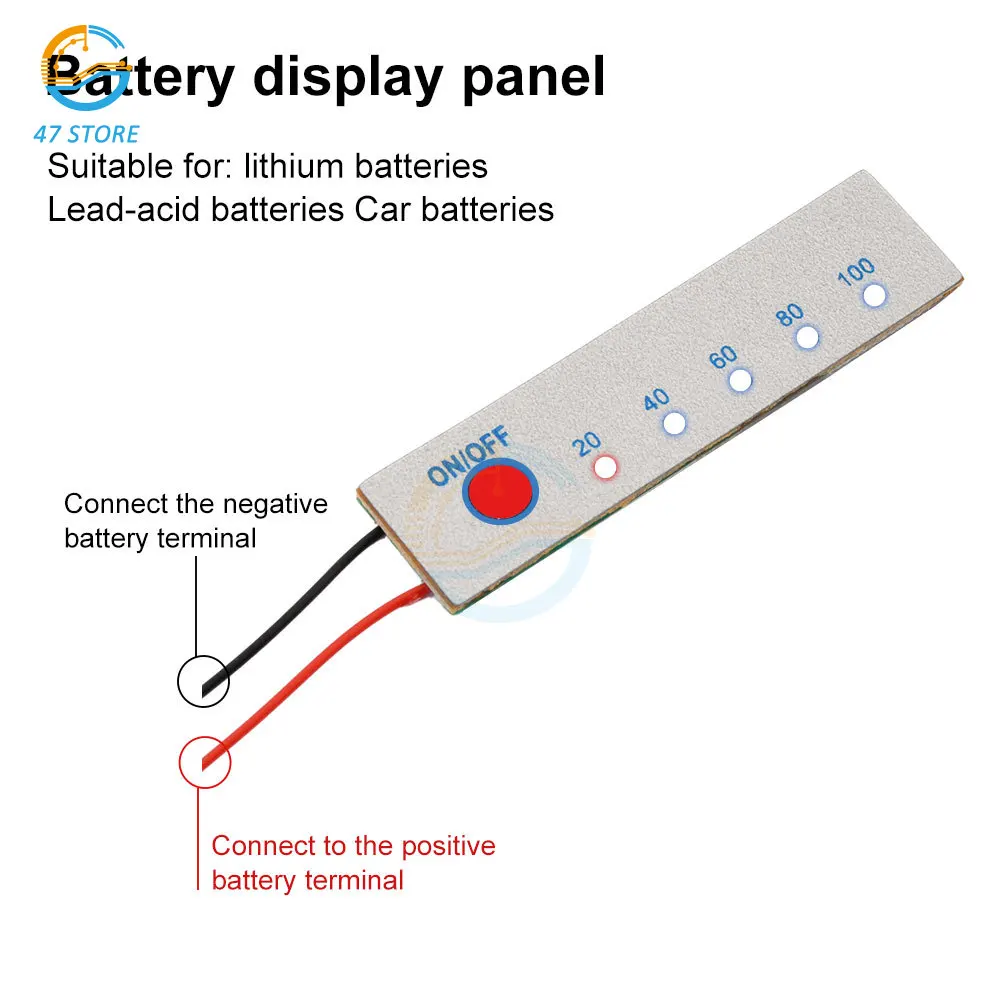 1S 3S 4S 18650 Lithium Battery Pack Battery Level Display Panel LED Percentage Indicator Tester Li-po Li-ion Capacity Indicator