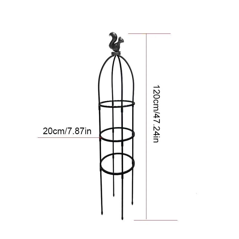 1 Set Climbing Plant Trellis Garden Support Cages For Flowers Plants Climbing Support Frame Trellis DIY Vines Pot Plant Stand