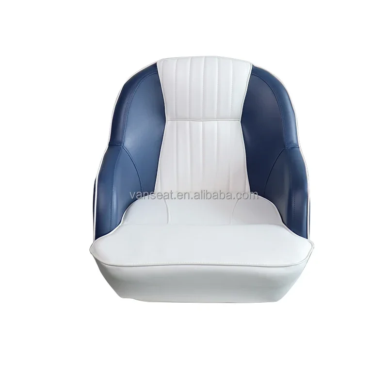 Custom yacht seat waterproof captain chair universal boat bucket seat low price boat seat marine vinyl for speed ship deck boat