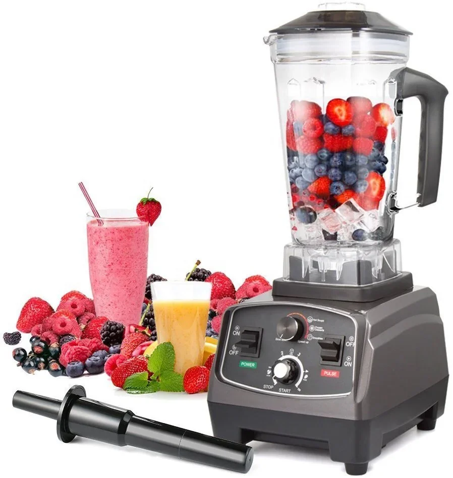 Professional Blender for Shakes Smoothies Food Prep and Frozen Blending with 3000-Watt Base and 2L Cups with Spout Lids Blender