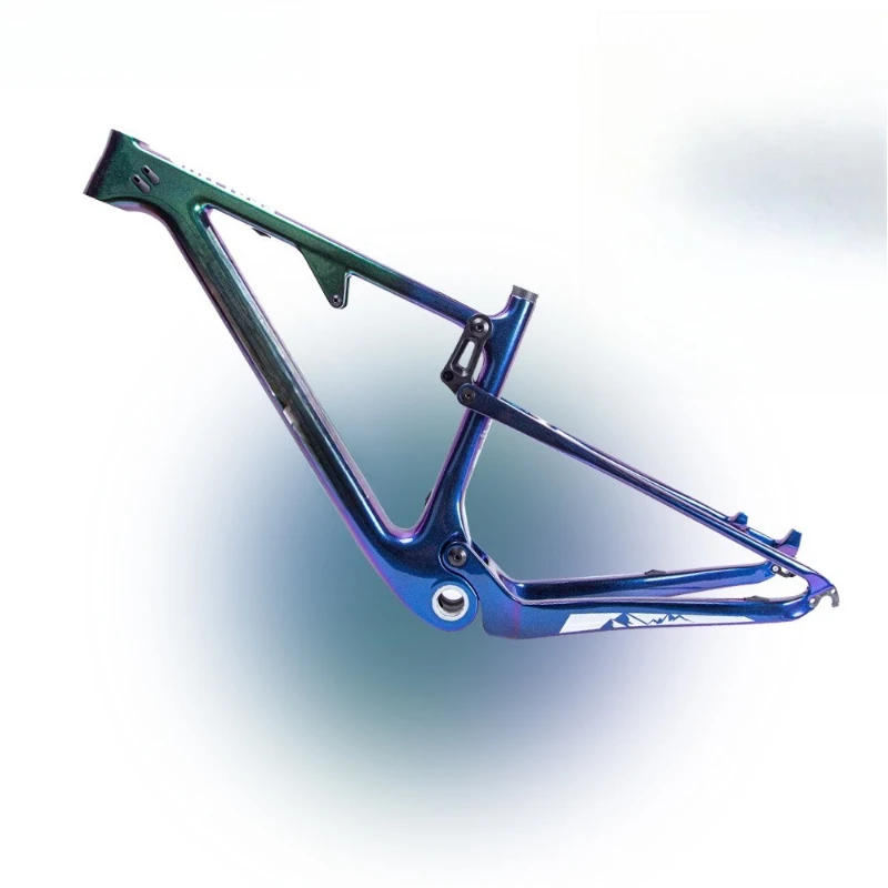 

Carbon Fiber Soft Tail Mountain Bike Frame Off-Road Competition Shock Absorber Bike Frame